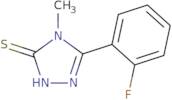 5-(2-Fluorophenyl)-4-methyl-4H-1,2,4-triazole-3-thiol