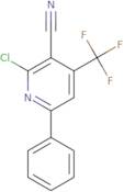 2-Chloro-6-phenyl-4-(trifluoromethyl)nicotinonitrile