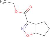 Ethyl 4,5,6,6a-tetrahydro-3aH-cyclopenta[D]isoxazole-3-carboxylate