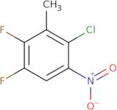 2-Chloro-4,5-difluoro-3-methyl-1-nitrobenzene