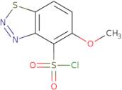 5-Methoxy-1,2,3-benzothiadiazole-4-sulfonyl chloride