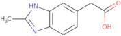 (2-Methyl-1H-benzimidazol-5-yl)acetic acid