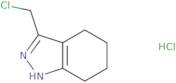 3-(chloromethyl)-4,5,6,7-tetrahydro-2h-indazole hydrochloride