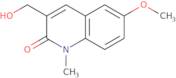 3-(Hydroxymethyl)-6-methoxy-1-methylquinolin-2(1H)-one