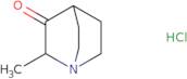 2-Methyl-1-azabicyclo[2.2.2]octan-3-one hydrochloride