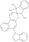 6'-(Indolin-1-yl)-1,3,3-trimethylspiro[indoline-2,3'-naphtho[2,1-b][1,4]oxazine]