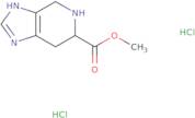 Methyl (6S)-4,5,6,7-tetrahydro-3H-imidazo[4,5-c]pyridine-6-carboxylate dihydrochloride