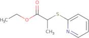 Ethyl 2-(pyridin-2-ylsulfanyl)propanoate