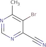 5-Bromo-6-methylpyrimidine-4-carbonitrile