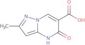 2-Methyl-5-oxo-4H,5H-pyrazolo[1,5-a]pyrimidine-6-carboxylic acid
