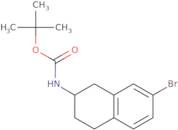 tert-Butyl 7-bromo-1,2,3,4-tetrahydronaphthalen-2-ylcarbamate