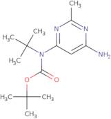 Di-tert-butyl (6-amino-2-methylpyrimidin-4-yl)carbamate