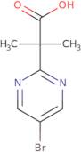 2-(5-bromopyrimidin-2-yl)-2-methylpropanoic acid