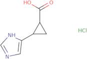 rac-(1R,2R)-2-(1H-Imidazol-4-yl)cyclopropane-1-carboxylic acid hydrochloride