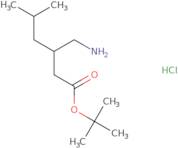 tert-Butyl (3S)-3-(aminomethyl)-5-methylhexanoate hydrochloride