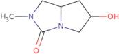 (6R,7aS)-6-Hydroxy-2-methyl-hexahydro-1H-pyrrolo[1,2-c]imidazol-3-one