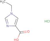 1-Ethyl-1H-imidazole-4-carboxylic acid hydrochloride