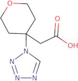 2-[4-(1H-1,2,3,4-Tetrazol-1-yl)oxan-4-yl]acetic acid