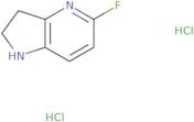 5-Fluoro-1H,2H,3H-pyrrolo[3,2-b]pyridine dihydrochloride