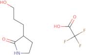 3-(3-Hydroxypropyl)pyrrolidin-2-one, trifluoroacetic acid