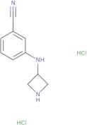 3-[(Azetidin-3-yl)amino]benzonitrile dihydrochloride