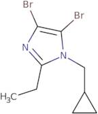 4,5-Dibromo-1-(cyclopropylmethyl)-2-ethyl-1H-imidazole