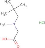 2-[(2,2-Dimethylpropyl)(methyl)amino]acetic acid hydrochloride