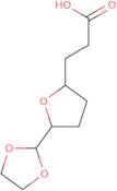 3-[5-(1,3-Dioxolan-2-yl)oxolan-2-yl]propanoic acid