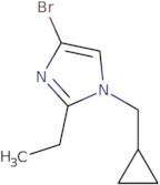 4-Bromo-1-(cyclopropylmethyl)-2-ethyl-1H-imidazole