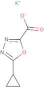 Potassium 5-cyclopropyl-1,3,4-oxadiazole-2-carboxylate