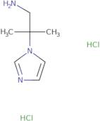 2-(1H-Imidazol-1-yl)-2-methylpropan-1-amine dihydrochloride