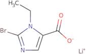 Lithium 2-bromo-1-ethyl-1H-imidazole-5-carboxylate