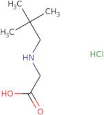 2-[(2,2-Dimethylpropyl)amino]acetic acid hydrochloride