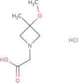 2-(3-Methoxy-3-methylazetidin-1-yl)acetic acid hydrochloride