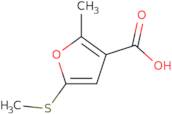 2-Methyl-5-(methylsulfanyl)furan-3-carboxylic acid