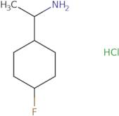 1-(4-Fluorocyclohexyl)ethan-1-amine hydrochloride