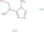 2-Amino-2-(1-methyl-1H-imidazol-5-yl)ethan-1-ol dihydrochloride