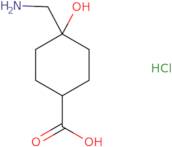 4-(Aminomethyl)-4-hydroxycyclohexane-1-carboxylic acid hydrochloride