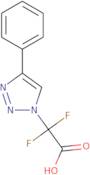 2,2-Difluoro-2-(4-phenyl-1H-1,2,3-triazol-1-yl)acetic acid