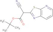 tert-Butyl 2-cyano-2-{[1,3]thiazolo[5,4-b]pyridin-2-yl}acetate