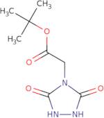 tert-Butyl 2-(3,5-dioxo-1,2,4-triazolidin-4-yl)acetate