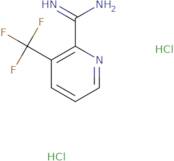 3-(Trifluoromethyl)pyridine-2-carboximidamide dihydrochloride