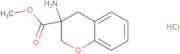 Methyl 3-amino-3,4-dihydro-2H-1-benzopyran-3-carboxylate hydrochloride