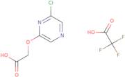 2-[(6-Chloropyrazin-2-yl)oxy]acetic acid trifluoroacetic acid