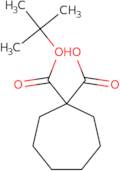 1-[(tert-Butoxy)carbonyl]cycloheptane-1-carboxylic acid