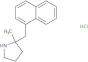 2-Methyl-2-[(naphthalen-1-yl)methyl]pyrrolidine hydrochloride