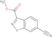 Methyl 6-cyano-1,2-benzothiazole-3-carboxylate