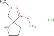 Methyl 2-(methoxymethyl)pyrrolidine-2-carboxylate hydrochloride