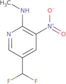 5-(Difluoromethyl)-N-methyl-3-nitropyridin-2-amine