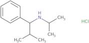 (2-Methyl-1-phenylpropyl)(propan-2-yl)amine hydrochloride